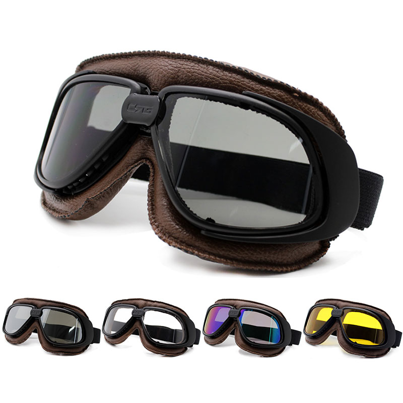 Vintage Cycling Gear - Roaopp For Classic Motorcycle Goggle Vintage