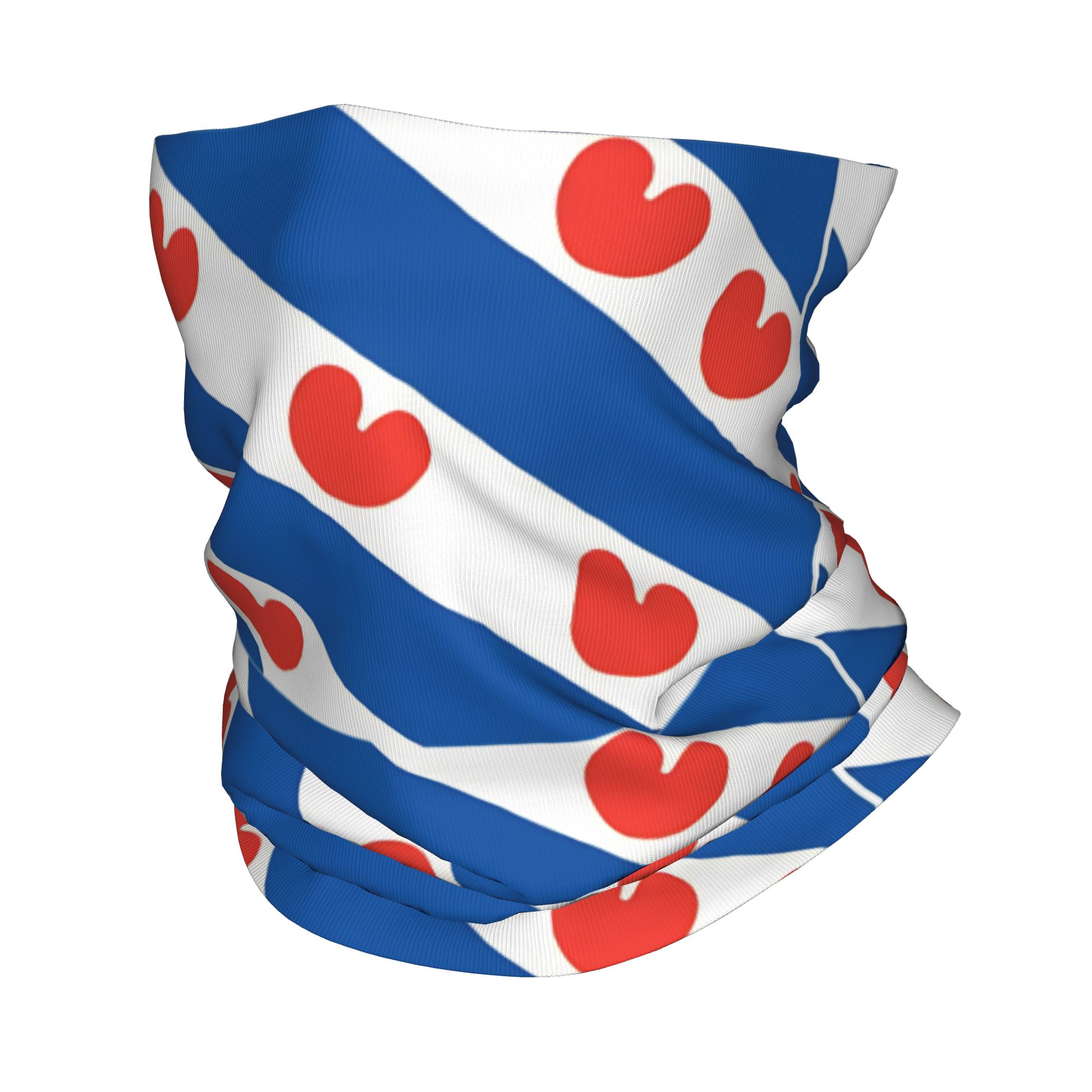 Vintage Cycling Gear - Friesland Flag Bandana Vintage Bicycle Mask