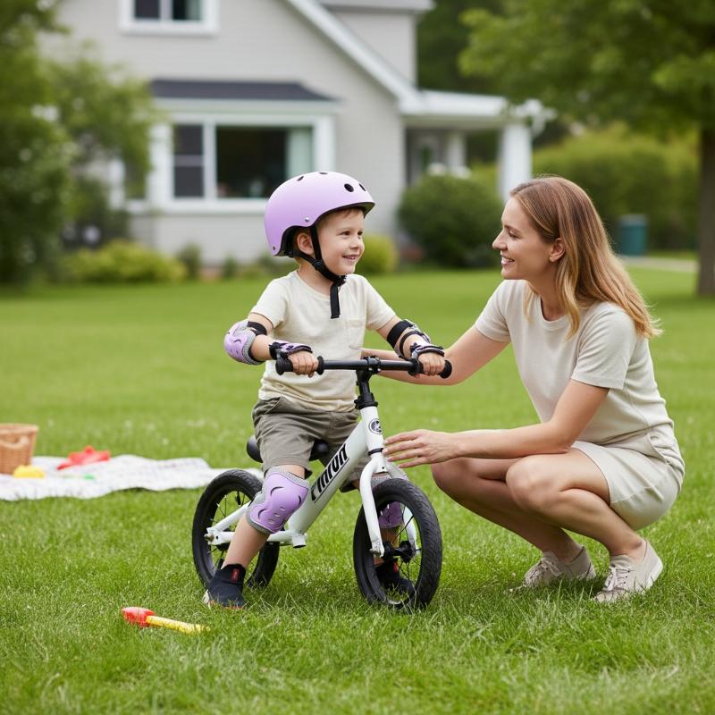 Cycling Safety Gear For Kids - 7/6Pcs Kids Safety Helmet Knee Elbow