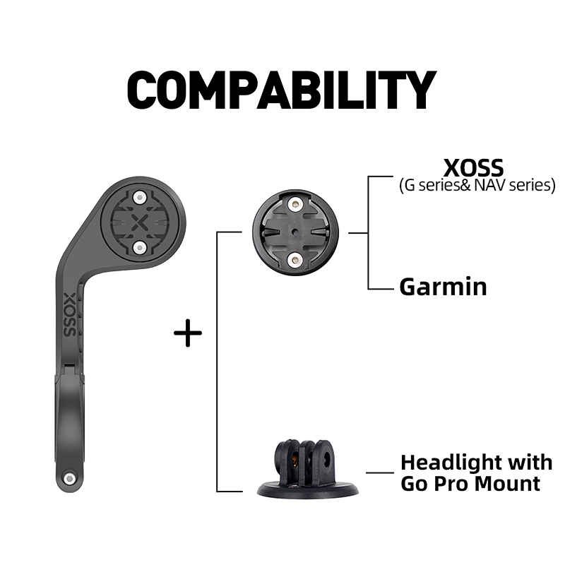 XOSS Bicycle Handlebar Extende - Bike Speedometer recension och pris