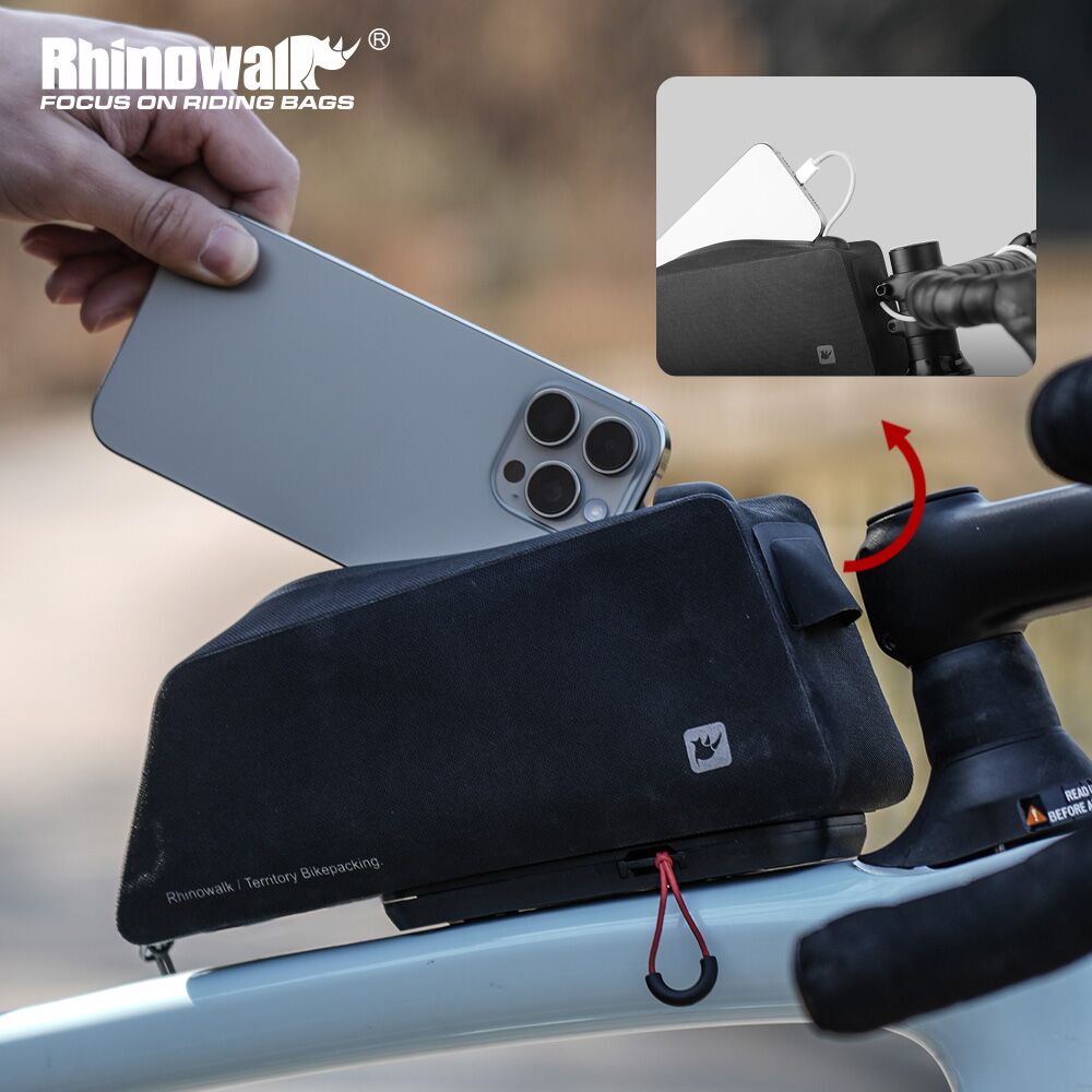 Rhinowalk Top Tube Bag Waterpr - Cycling Gear Backpack recension och pris