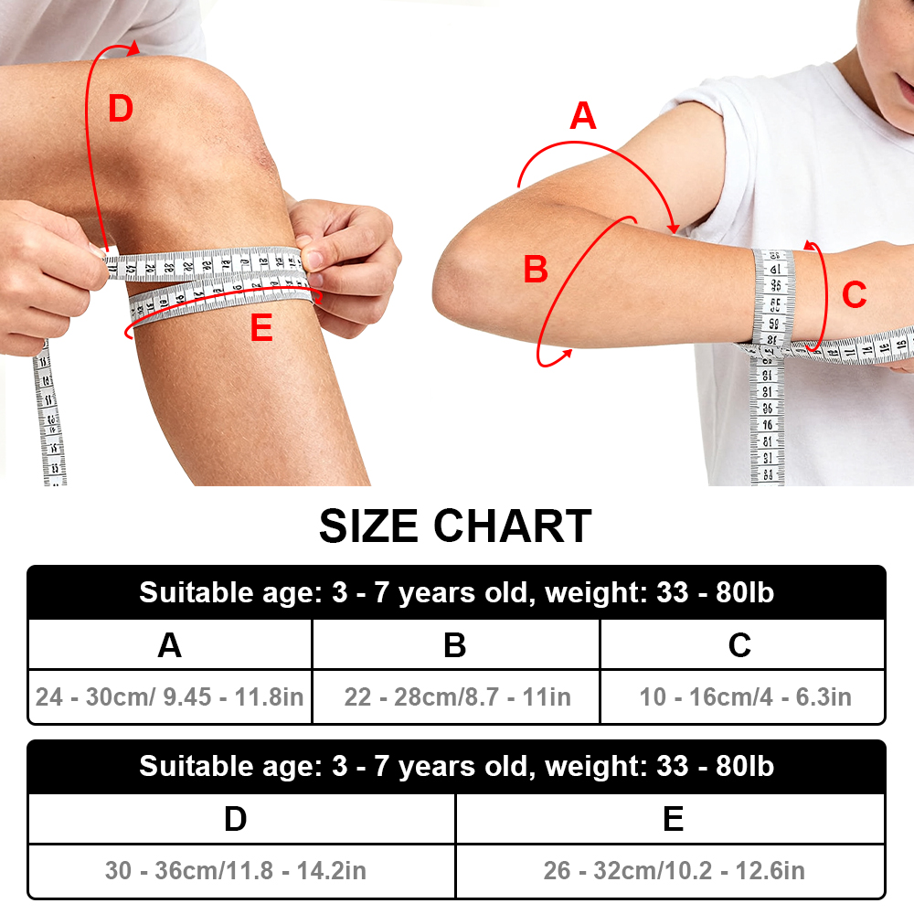 7 in 1 Kids Protective Gear Se - Cycling Safety Gear For Kids recension och pris