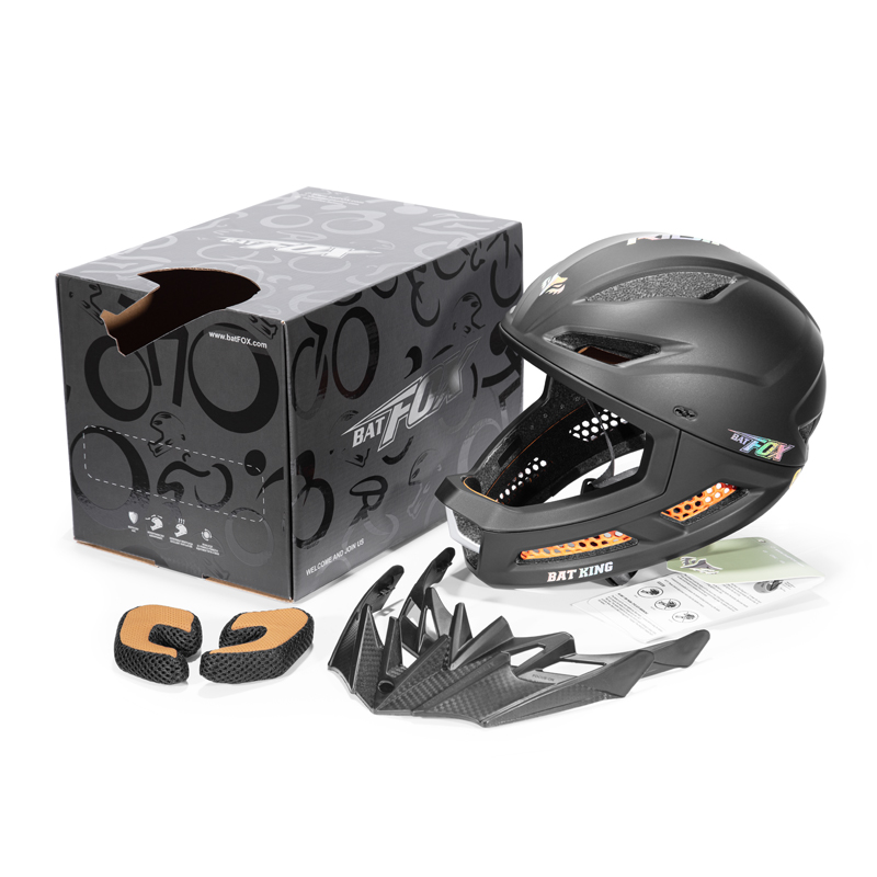 BATFOX Kids Full Face Cycling  - Cycling Safety Gear For Kids recension och pris