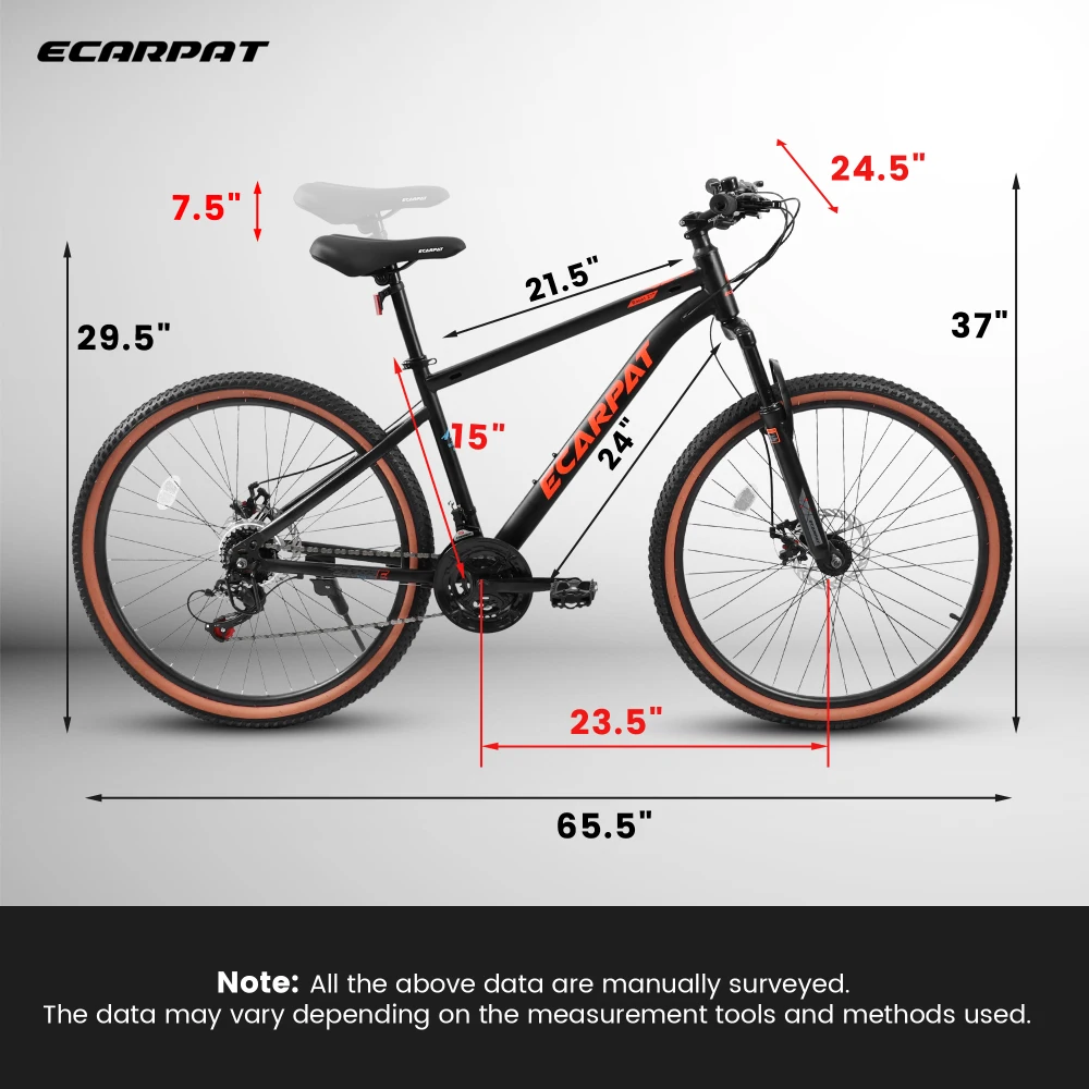 A24301 24 Inch Mountain Bike f - Carbon Bike Frame recension och pris