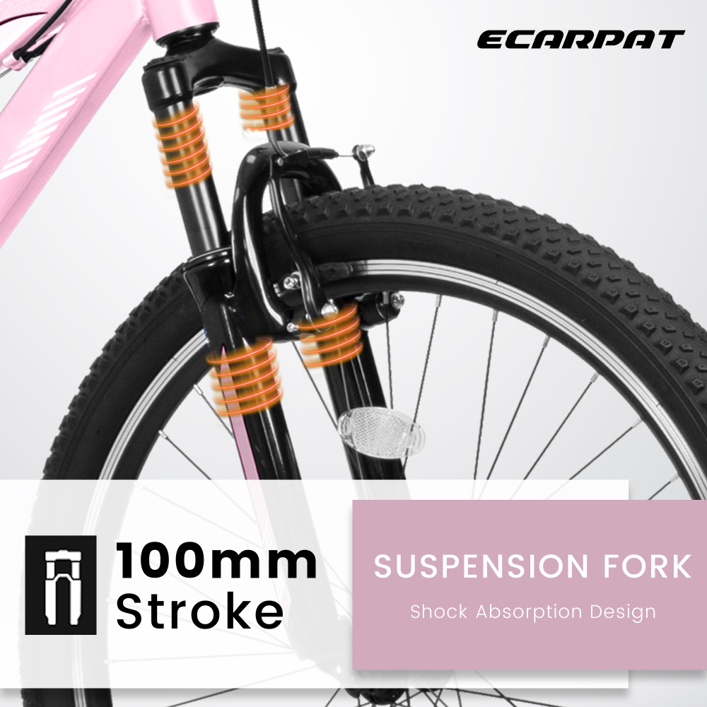 24/26 Inch Mountain Bike for M - Carbon Bike Frame recension och pris