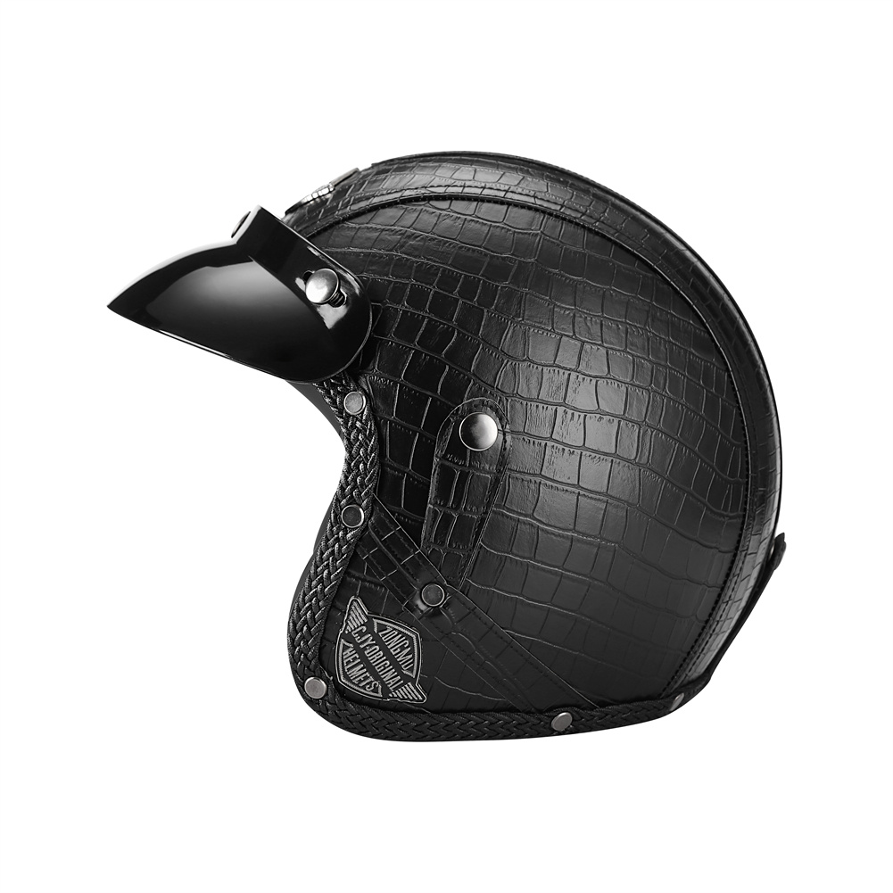 DOT 3/4 Open Face Motorcycle R - Vintage Cycling Gear recension och pris