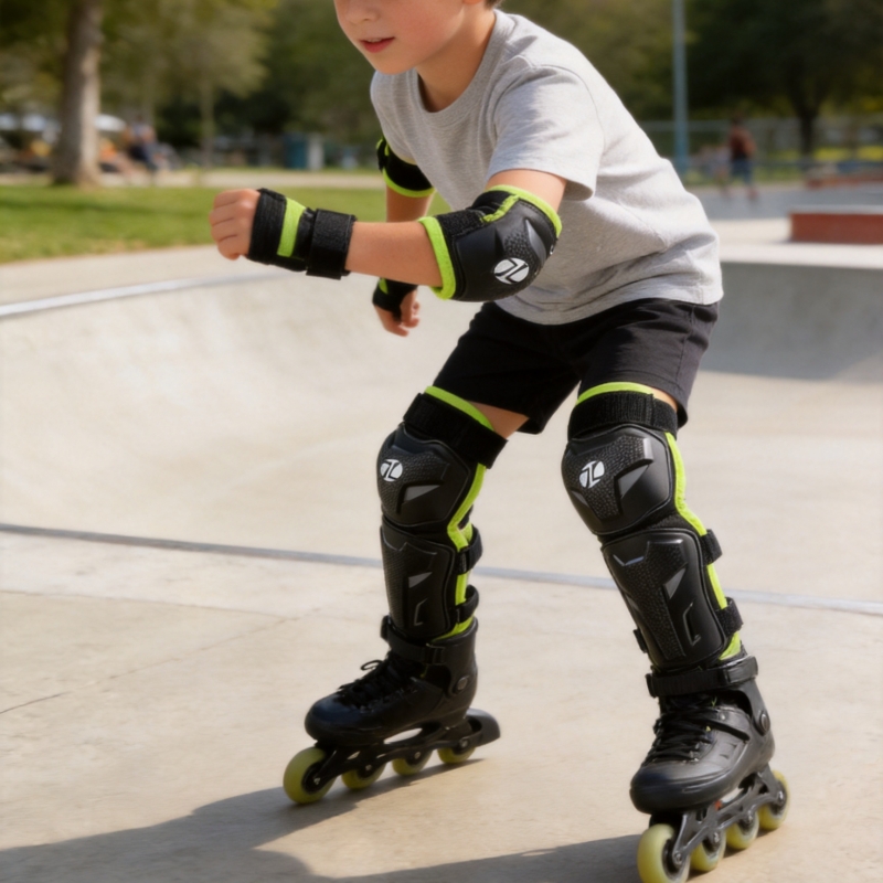 Kids Motorcycle Knee Elbow Pad - Youth Cycling Gear recension och pris