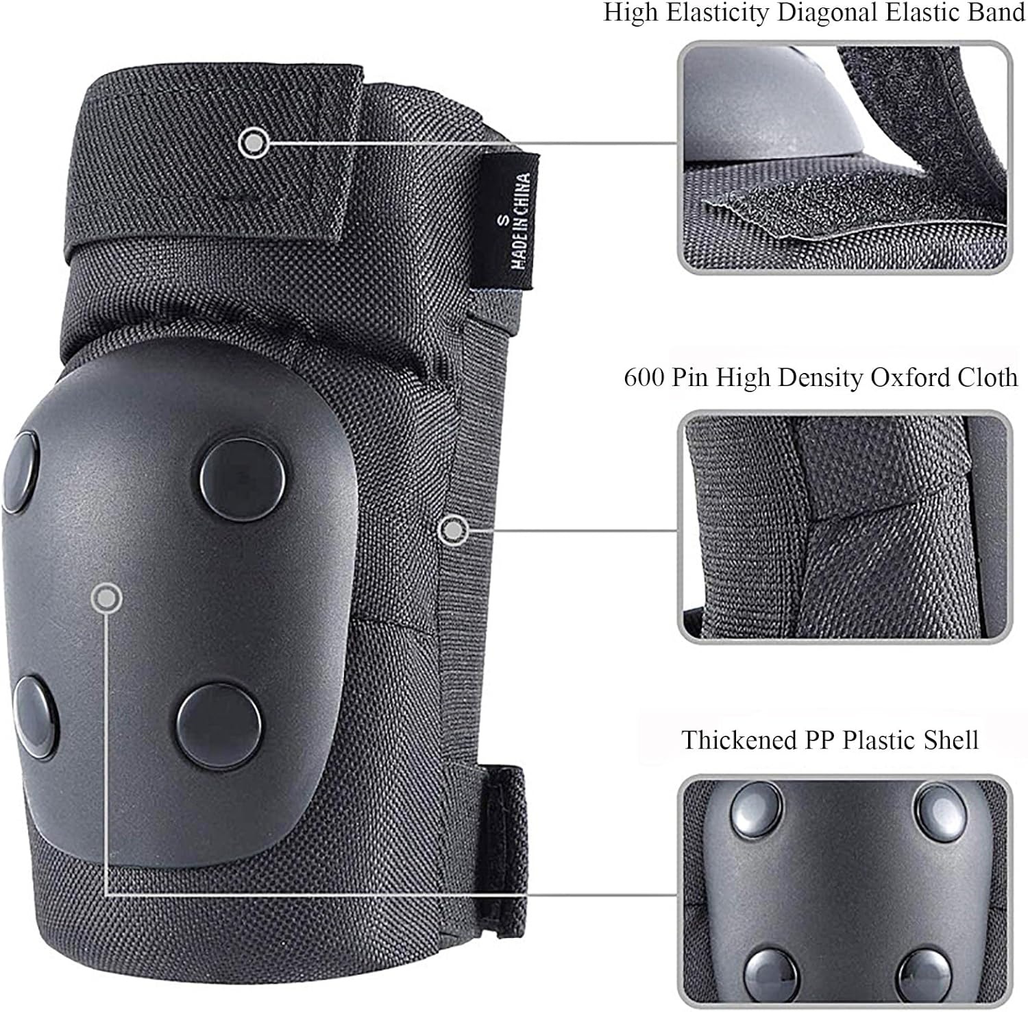 Knee Pads Elbow Pads Wrist Gua - Youth Cycling Gear recension och pris