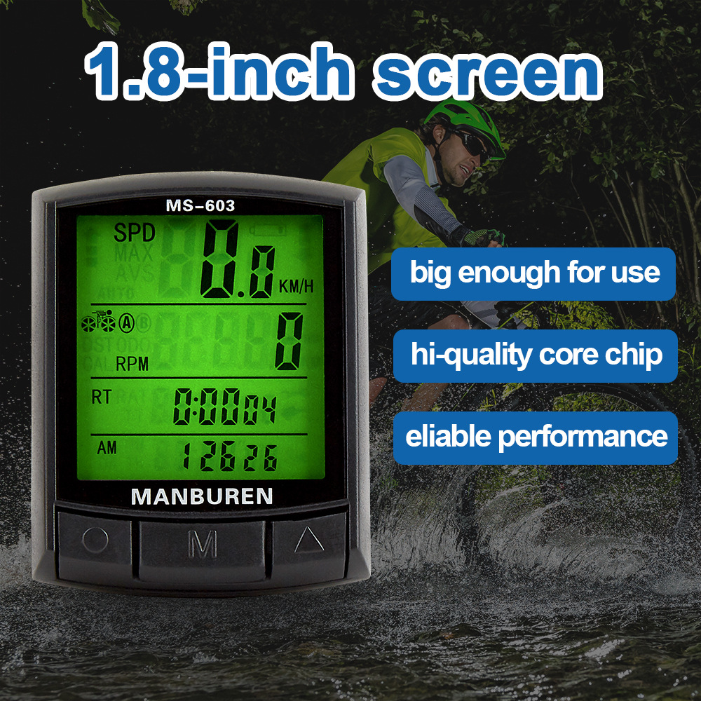MTB Bike Digital LED Speedomet - Bike Speedometer recension och pris