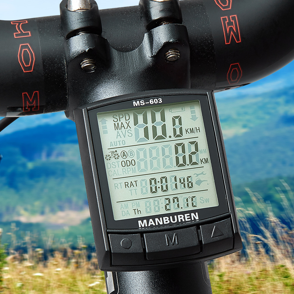 MTB Bike Digital LED Speedomet - Bike Speedometer recension och pris
