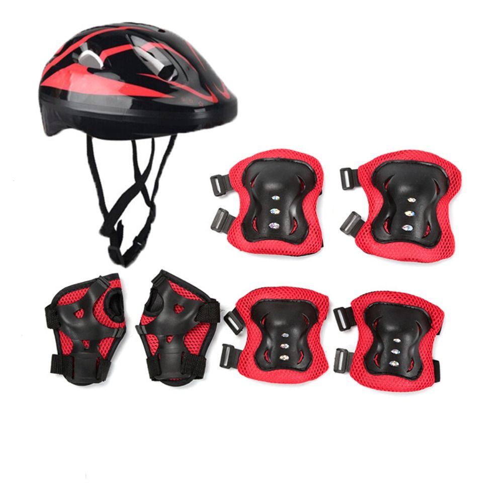 Kids Helmet Knee Elbow Pads Wr - Cycling Safety Gear For Kids recension och pris