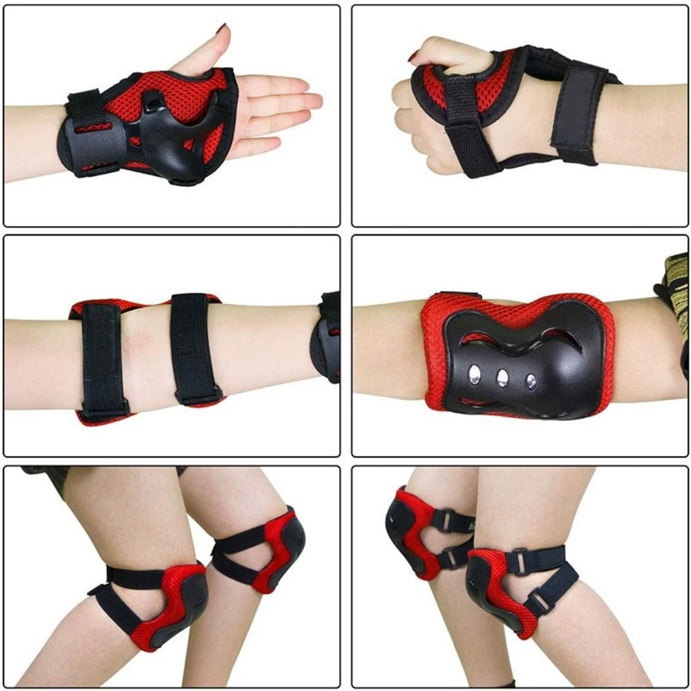 Kids Helmet Knee Elbow Pads Wr - Cycling Safety Gear For Kids recension och pris