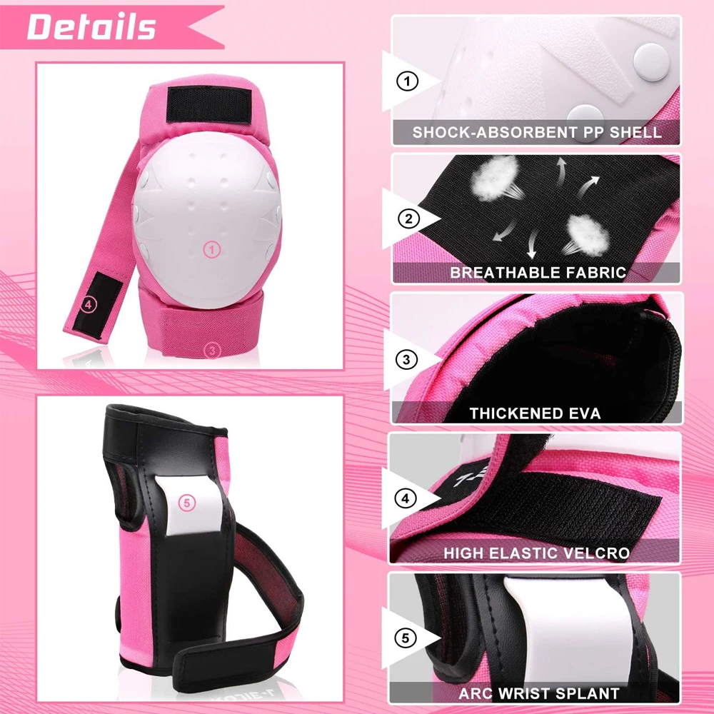 Adult Youth Kids Knee Pads Elb - Youth Cycling Gear recension och pris