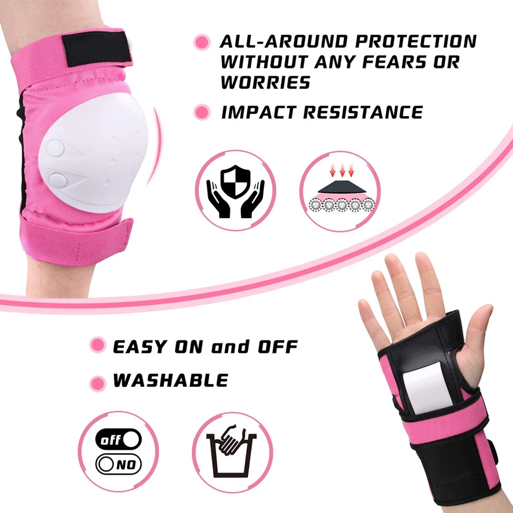 Adult Youth Kids Knee Pads Elb - Youth Cycling Gear recension och pris