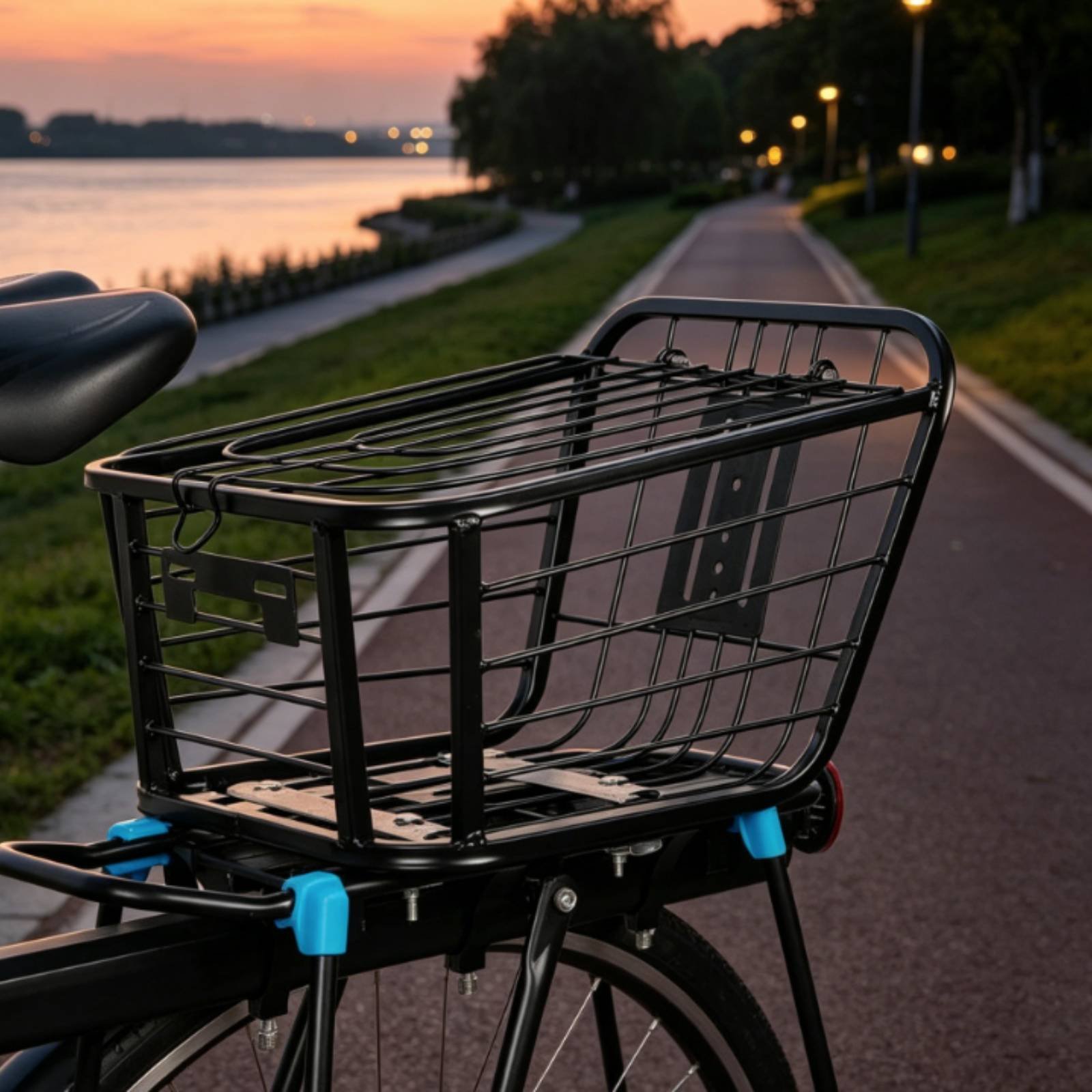 Folding Rear Bike Basket Folda - Cycling Gears recension och pris