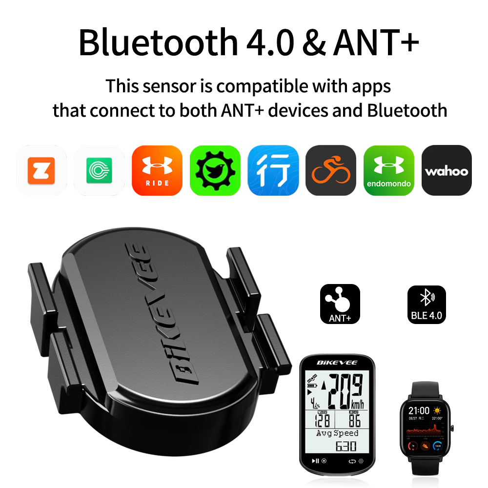 BIKEVEE Universal Wireless ANT - Bike Speedometer recension och pris