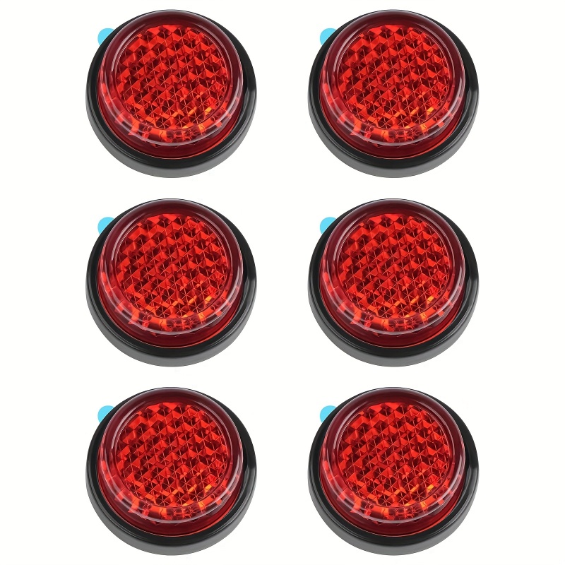 6pc Self-Adhesive Red Vintage  - Vintage Cycling Gear recension och pris