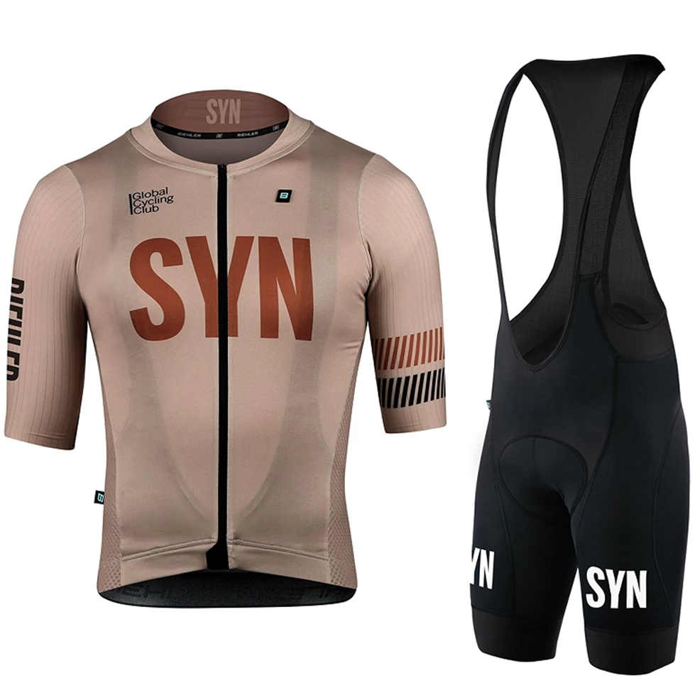 SYN Brown Cycling Clothing men - Cycling Gear Logo recension och pris