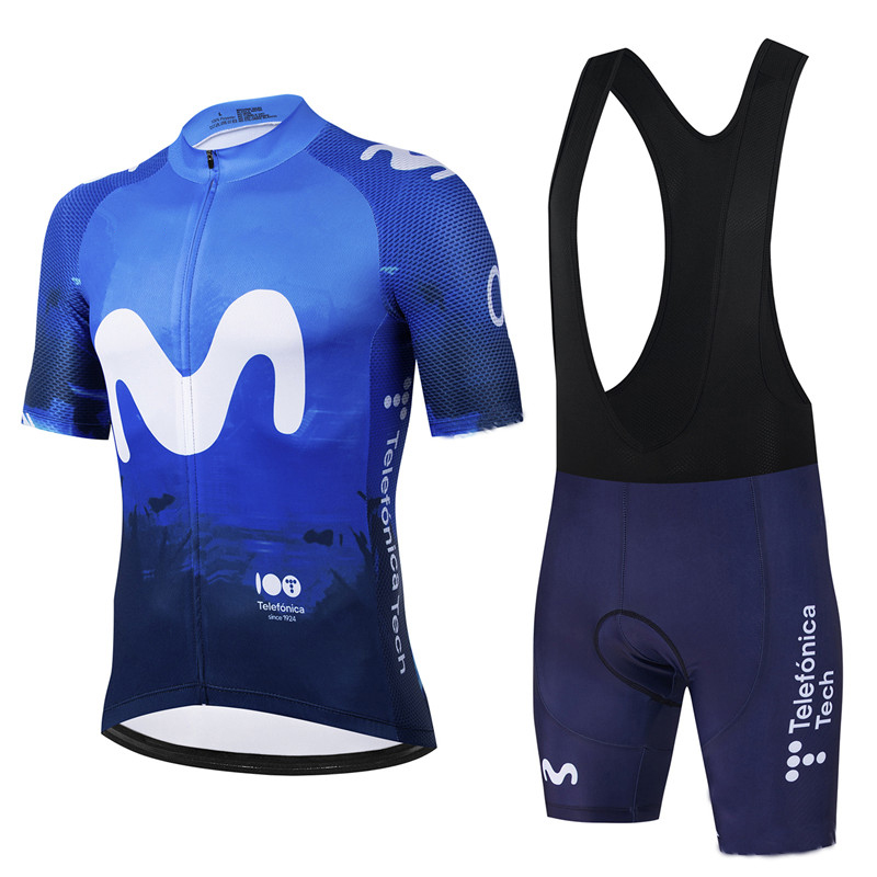 Movistar Pro Team Summer Cycli - Cycling Gear Logo recension och pris