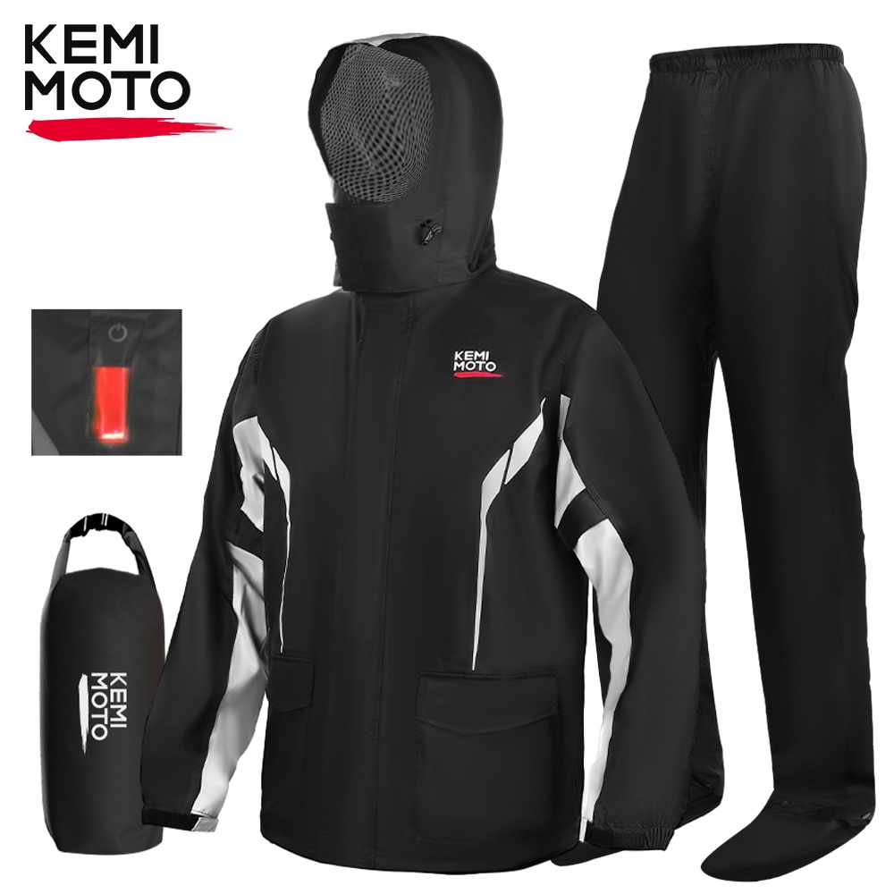 Waterproof Raincoat Set for Mo - Cycling Gear In Rain recension och pris