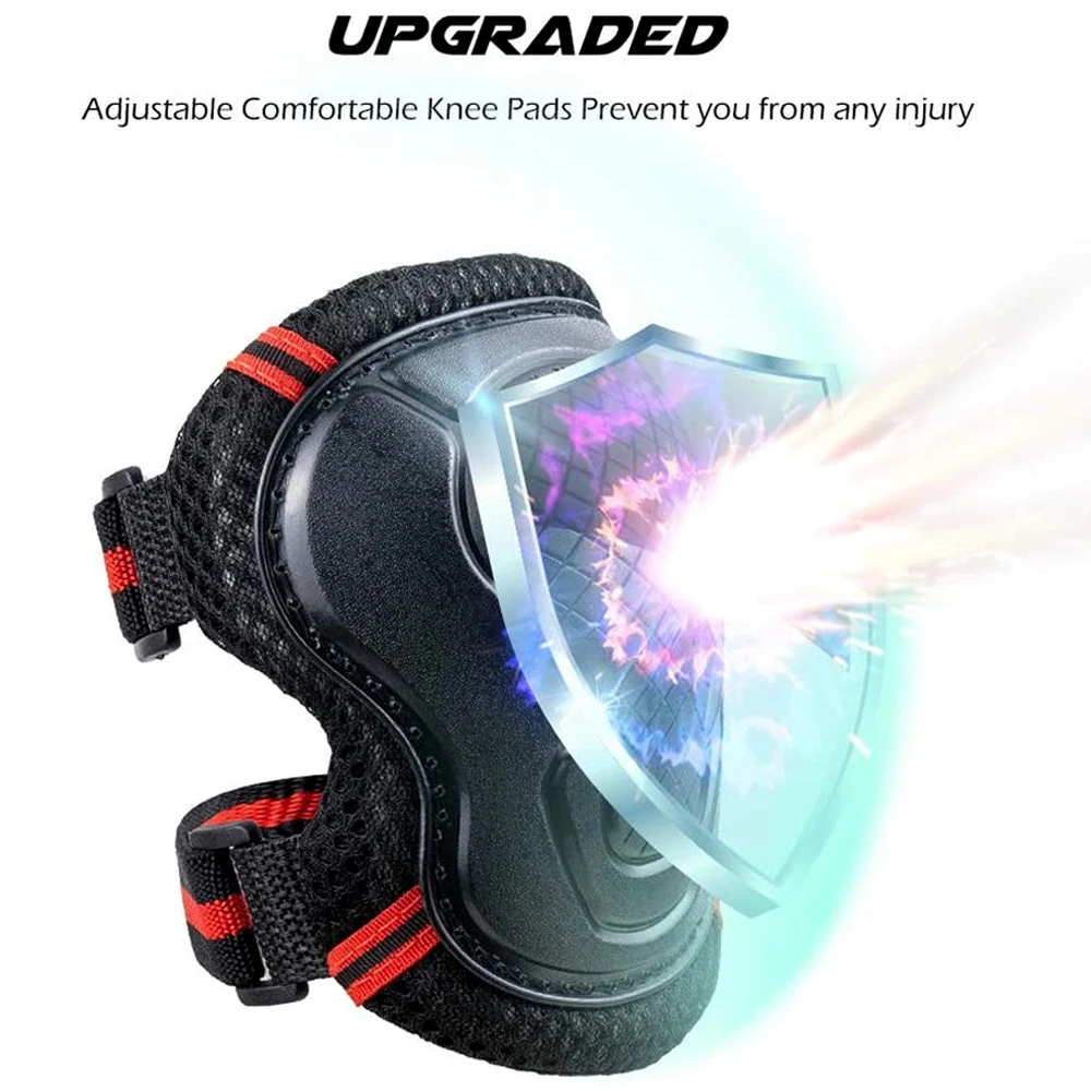 6PCS Youth/Kids Knee Pads Elbo - Youth Cycling Gear recension och pris