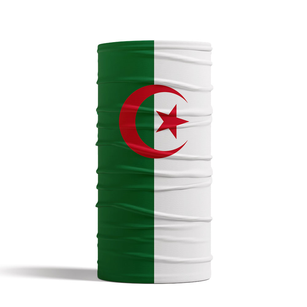 Algeria Flag Printed Bandana H - Cycling Gears recension och pris