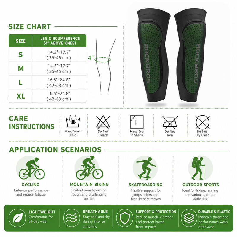ROCKBROS Cool Sport Legs MTB C - Cycling Gear Pants recension och pris