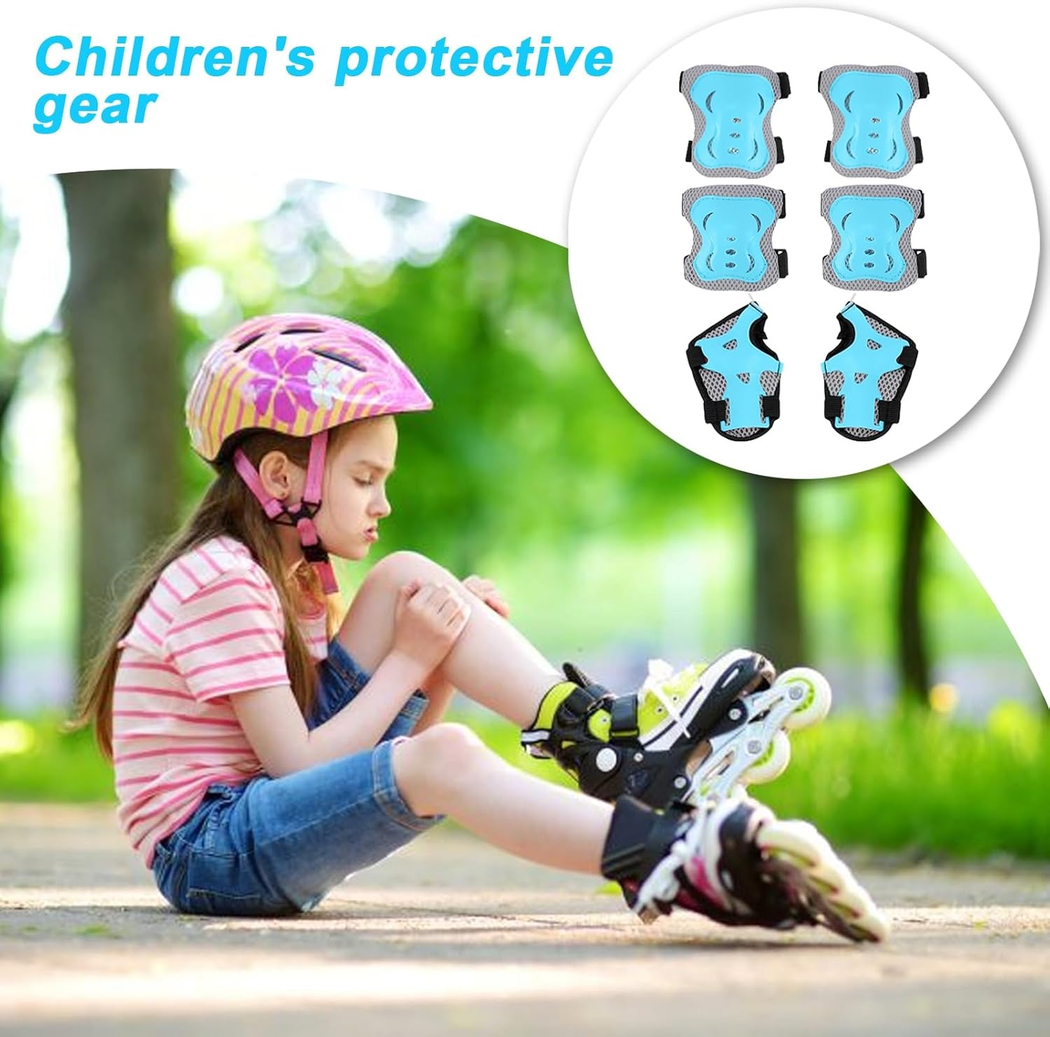 Kids Knee Pads Elbow Pads Age  - Cycling Safety Gear For Kids recension och pris