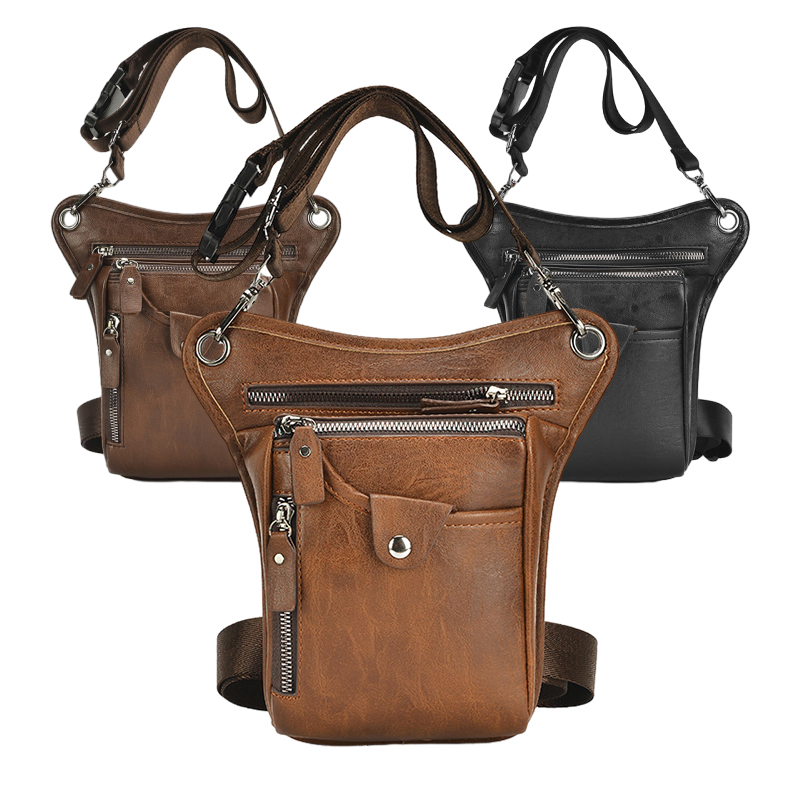Vintage Pu Leather Waist Pack  - Vintage Cycling Gear recension och pris