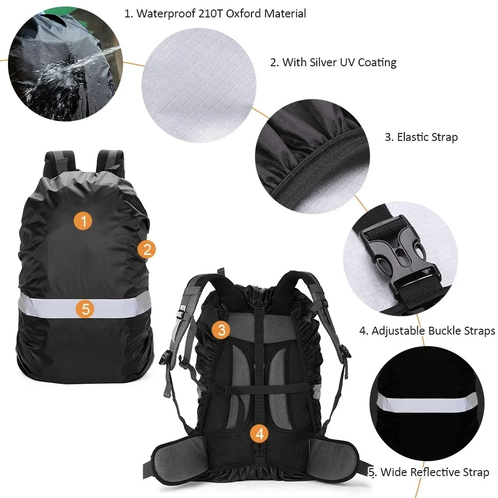 Waterproof Backpack Rain Cover - Cycling Gear Backpack recension och pris