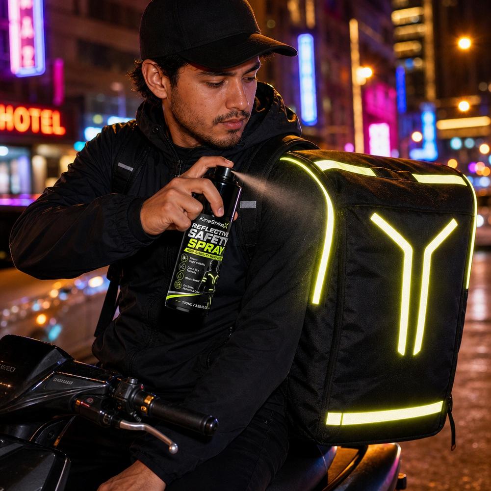 Night Reflective Safety Spray  - Cycling High Gear recension och pris