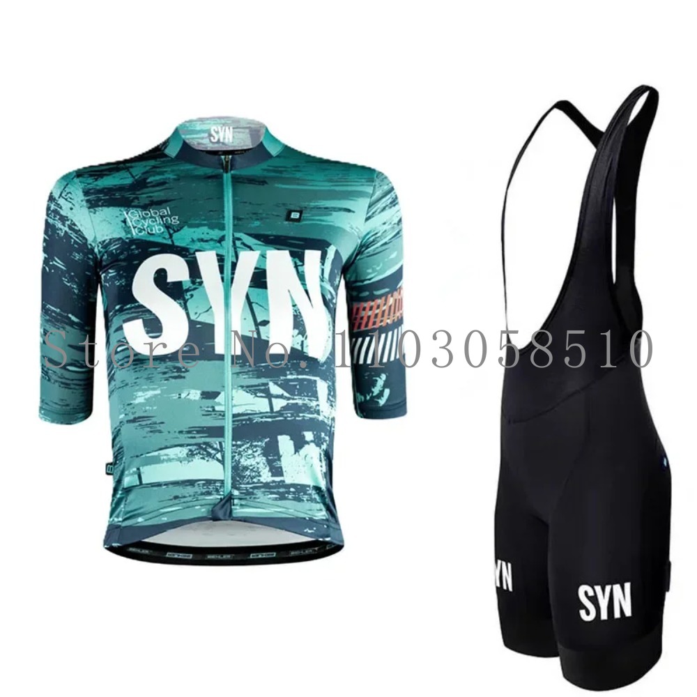 SYN Jersey Men's Bib Sponge Cu - Cycling Gear Logo recension och pris