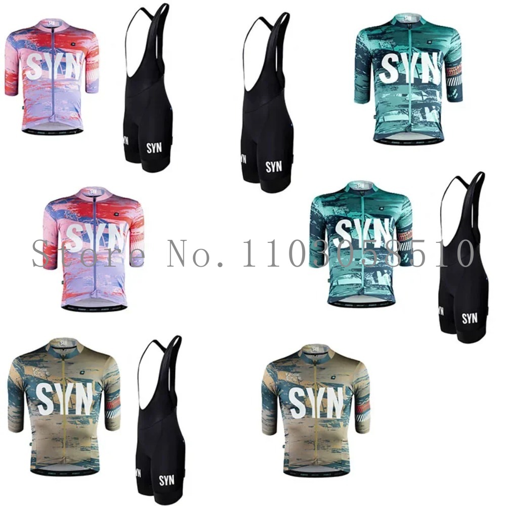 SYN Jersey Men's Bib Sponge Cu - Cycling Gear Logo recension och pris