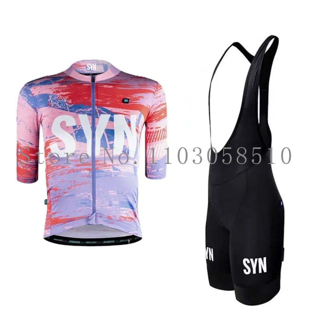 SYN Jersey Men's Bib Sponge Cu - Cycling Gear Logo recension och pris