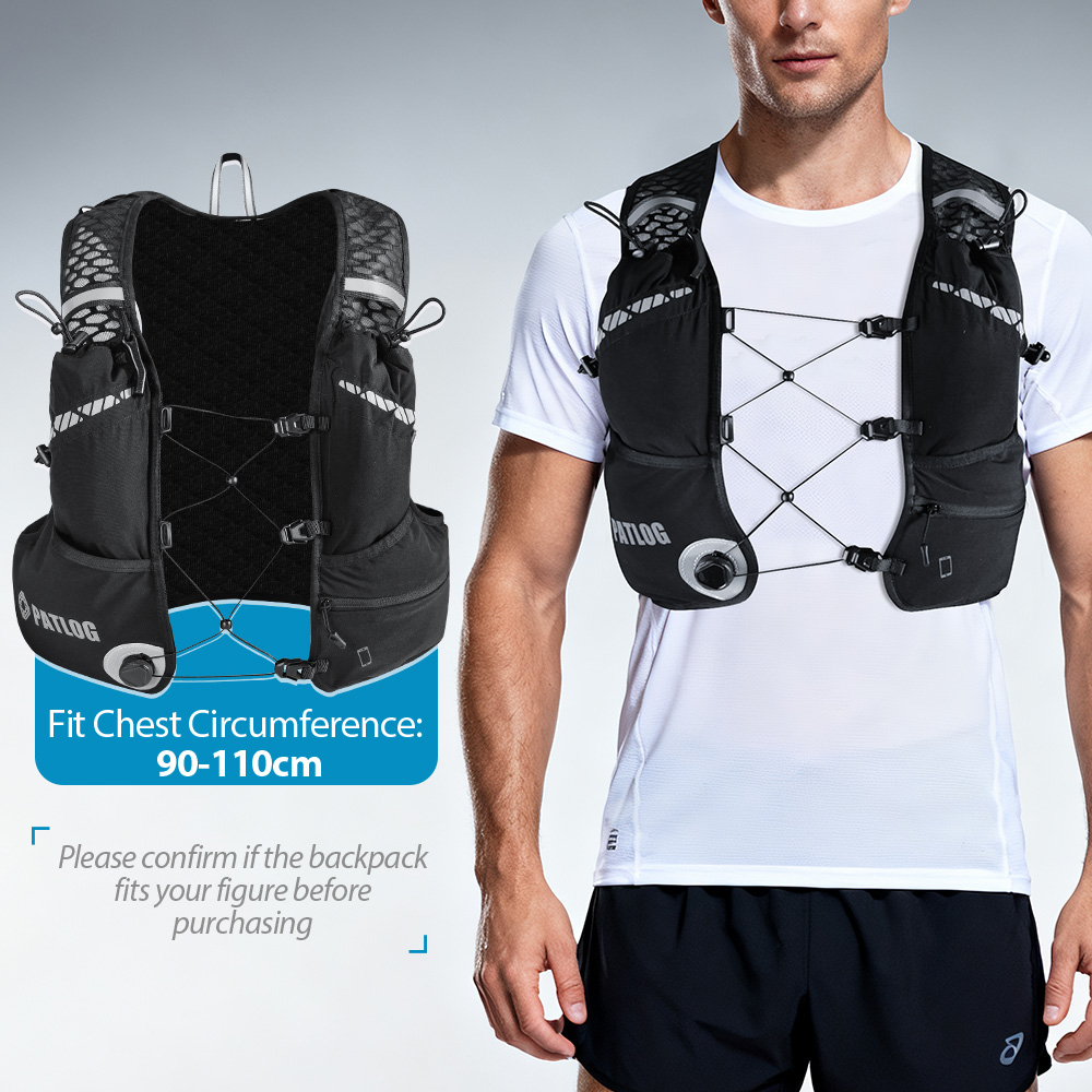 8L Breathable Hydration Vest P - Cycling Gear Backpack recension och pris